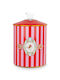 Бисквитница 1.3 л Pip Studio Love Birds Stripes Red Pink