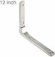 Shelf Brackets Base from Stainless Steel in Sil...