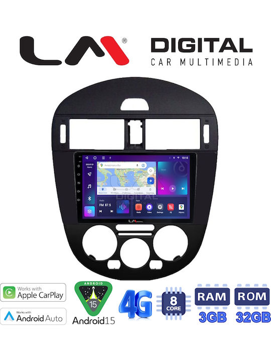 LM Digital Car Audio System for Nissan Pulsar 2015 Bluetooth USB Wi-Fi GPS Apple CarPlay Android Auto