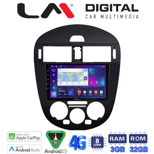 LM Digital Car Audio System for Nissan Pulsar 2015 Bluetooth USB Wi-Fi GPS Apple CarPlay Android Auto