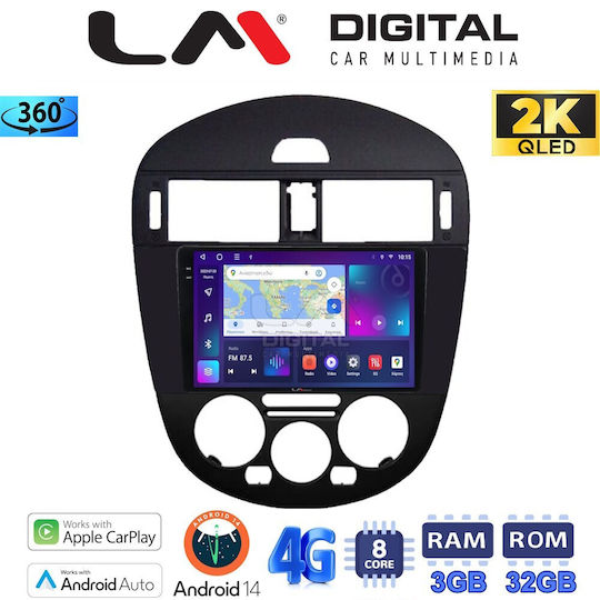LM Digital Car Audio System for Nissan Pulsar 2015 Bluetooth USB WiFi GPS Apple CarPlay Android Auto