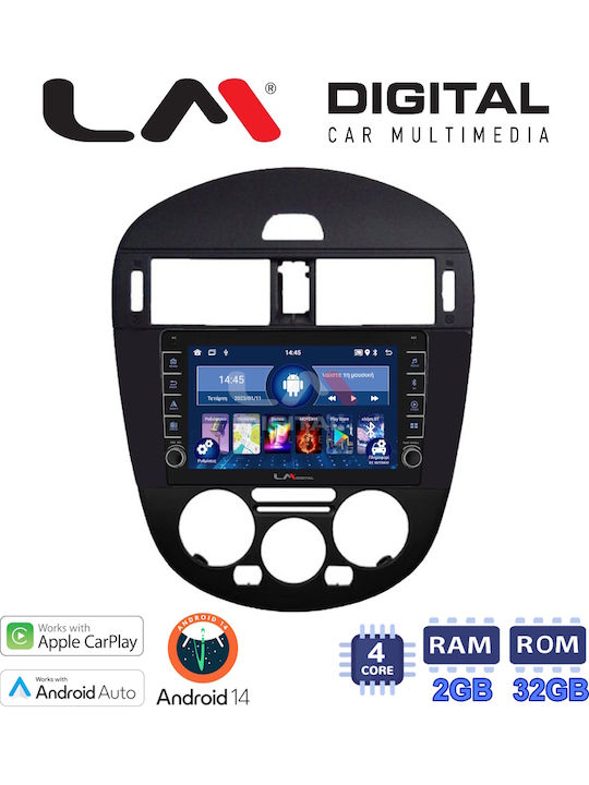 LM Digital Car Audio System for Nissan Pulsar 2015 Bluetooth USB Wi-Fi GPS Apple CarPlay Android Auto