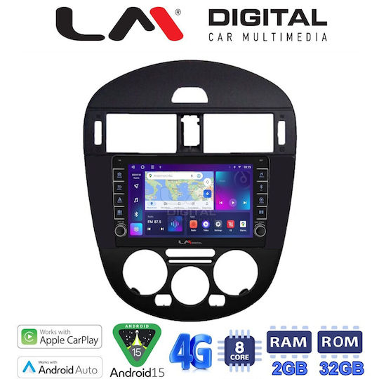 LM Digital Car Audio System for Nissan Pulsar 2015 Bluetooth USB Wi-Fi GPS Apple CarPlay Android Auto