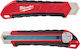 296828 Milwaukee Multifunktionsmesser 25 Mm Abbrechbares Schneidemesser