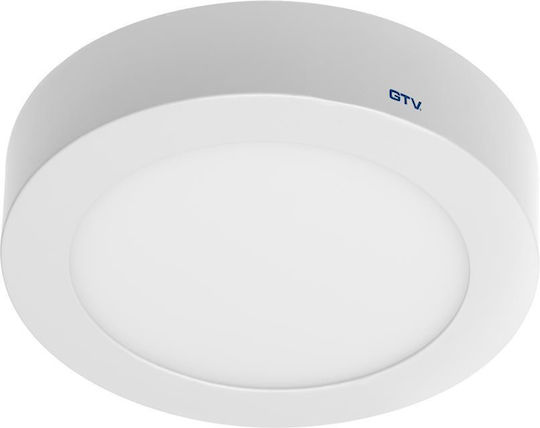 Gtv Кръгъл LED Панел 13W с Неутрално Бяло Светлина 4000K