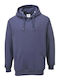 Roma Hoodie Upf + Size S Navy Blue