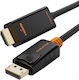 Cabletime CT-AV585-02G-B3 DisplayPort Male Cable - 3m Black