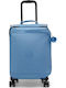 Kipling Spontaneous Βαλίτσα Ταξιδίου Καμπίνας Vintage Blue Ύψους 53εκ.