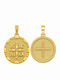Senzio Belibasakis Charm Talisman Konstantin Ausweis aus Gold 9K