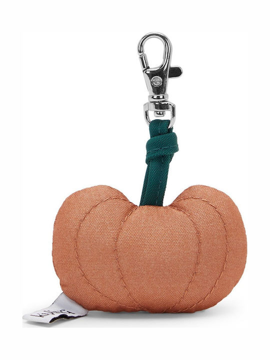 Kipling Μπρελόκ Pumkin Charm Copper Glimmer