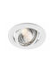 Cadru Metalic Rotund pentru Spot GU10 Alb 2.8x2.8cm