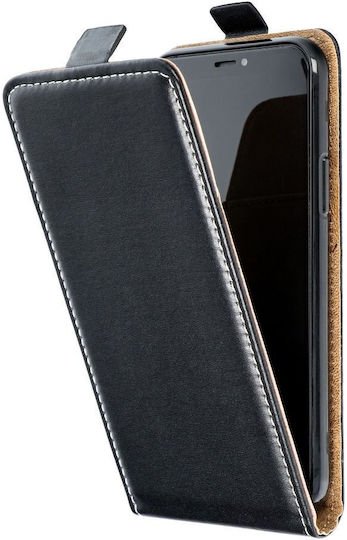 Flexi Vertical Flip din Silicon Negru (Galaxy A13 5G)