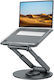 Tounee Stand de susținere pentru laptop până la 17" Gri B09Y8B81F7