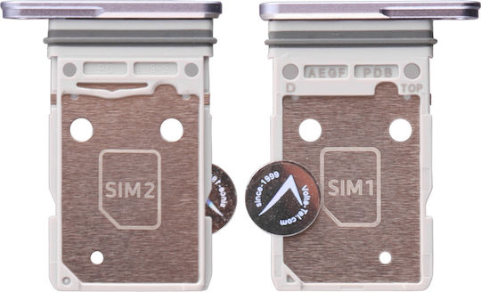Samsung A57 5g A576 Dual SIM Kartenhalter Flieder Gh98-50759d Original Service Pack