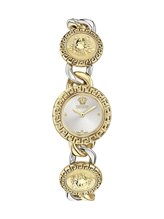 Versace La Greca Дамски Часовник 28mm Кварцов с...