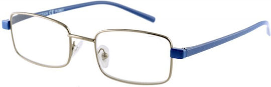 Nea Optiki Reading Glasses +1.25 In Blue Colour MO1052C2125