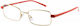 Nea Optiki Lesebrillen +1.00 in Rote Farbe MO1052C100