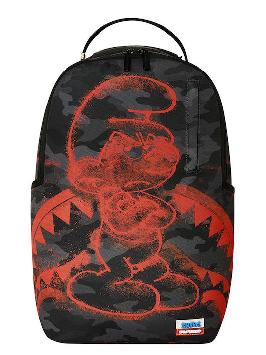 Sprayground Ученическа Раница За Гимназия Smurfs Red Stencil