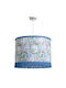 Pendant Ceiling Light with E27 Socket 35x25cm