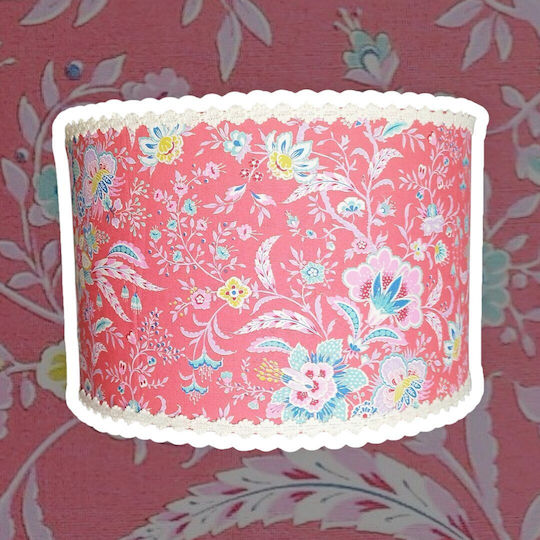 Ceiling Light Red with E27 Socket 35x25cm