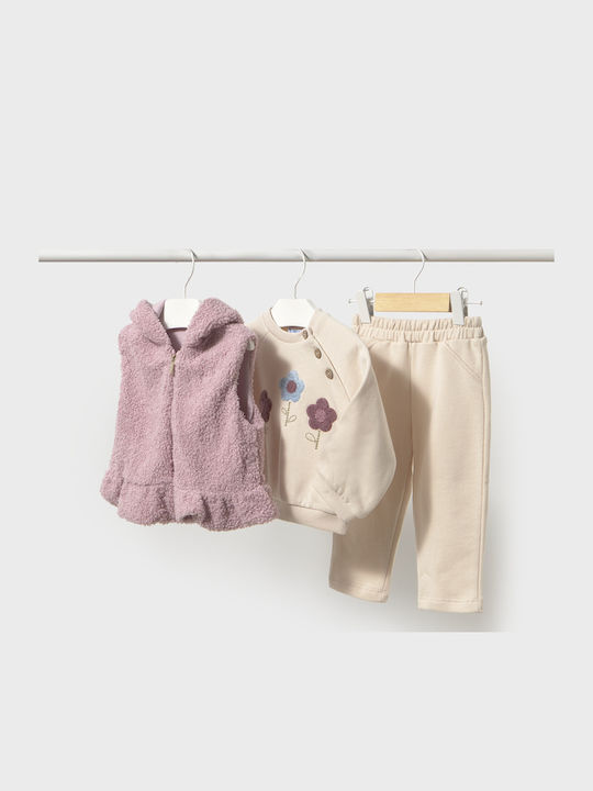 Mayoral 2 Piece Beige Set