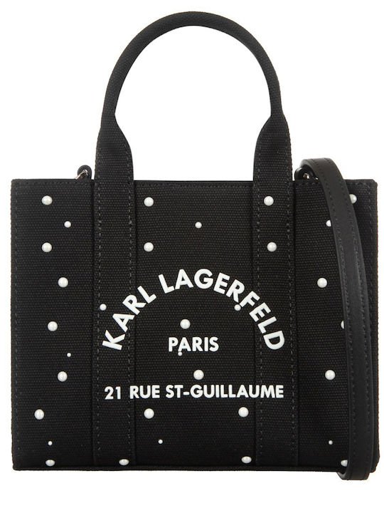 Karl Lagerfeld Rsg Υφασμάτινη Γυναικεία Τσάντα ...