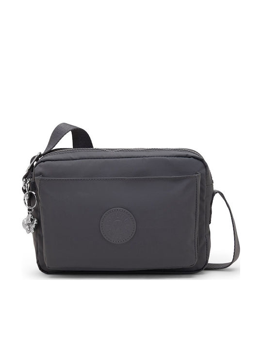 Kipling Abanu M Γυναικεία Τσάντα Ώμου Μαύρη