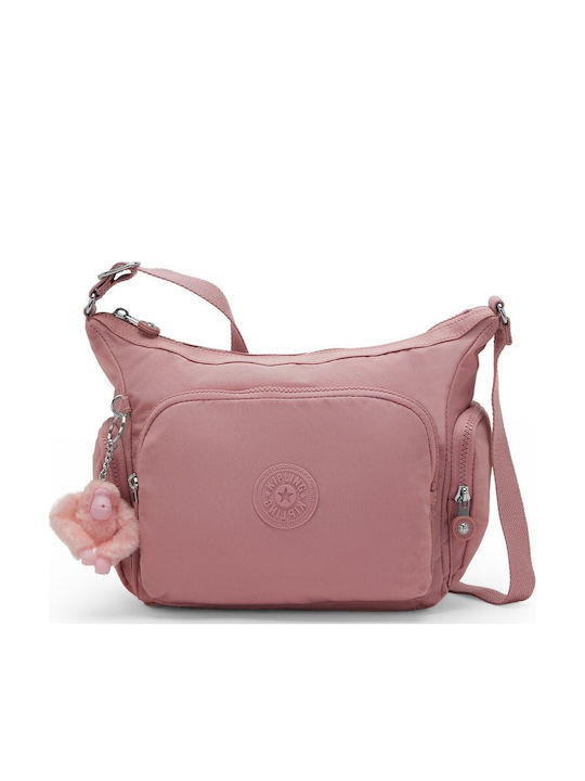 Kipling Gabb S Γυναικεία Τσάντα Ώμου Smoky Blush