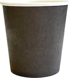 Black Paper Cup 12oz 50pcs 6-70927
