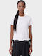 Damen T-Shirt Weiß