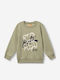 Kinder-Sweatshirt Khaki