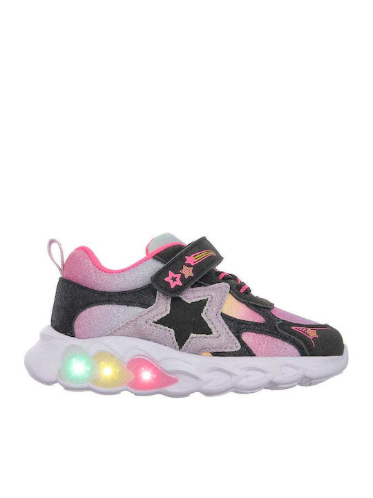 Kids Sneakers Anatomic with Lights Black