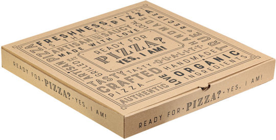 Ready Set 100 Pizza Boxes 33x33x4cm