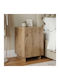 Wooden Brown Bedside Table 33.5x34.5x50cm