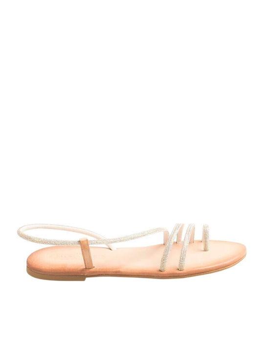 Baroque Women's Silver Flat Sandals