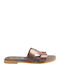 Women's Flat Sandals Brown