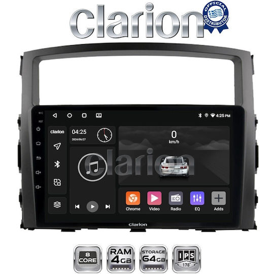 Clarion Gl52038 OEM Мултимедийна Екран Автомобилни Аудио Системи Mitsubishi Pajero 2006>2014 CarPlay AndroidAuto BT GPS Wi-Fi GPRS