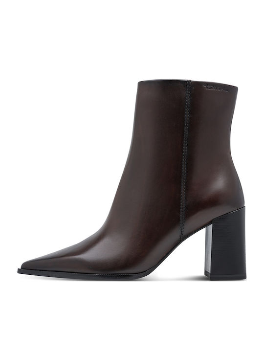 Tamaris Leder Damen Stiefeletten Braun