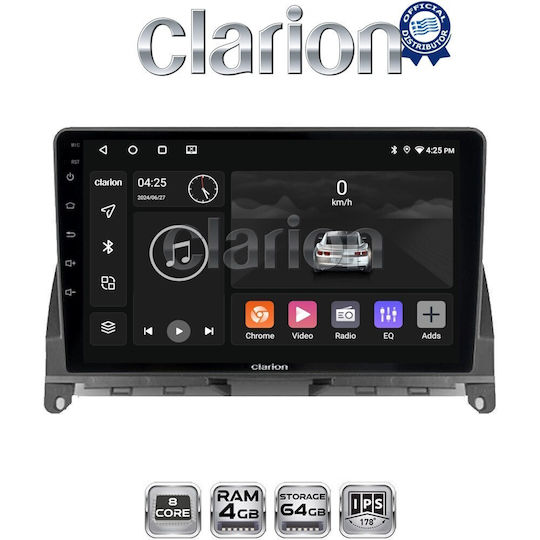 Clarion Gl52265 Oem Мултимедийна Екран Автомобилни Аудио Системи Mercedes C Class W204 2007>2011 Carplay Androidauto Bt Gps Wifi Gprs