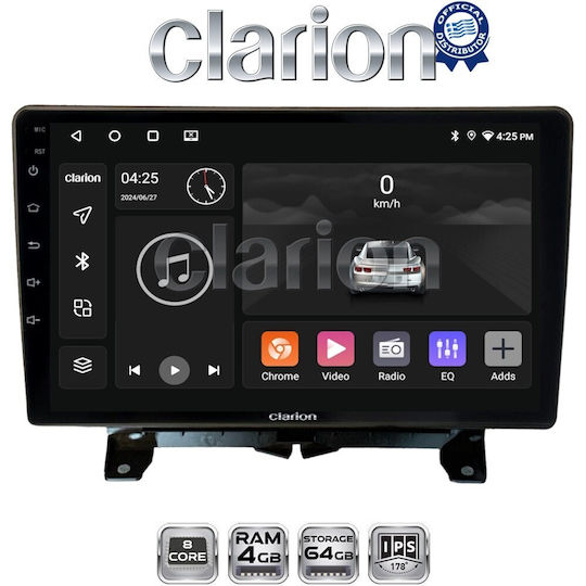 Clarion Gl52723 OEM Multimedia Car Audio System Land Rover Range Rover Sport 2005 > 2014 CarPlay Android Auto BT GPS Wi-Fi GPRS