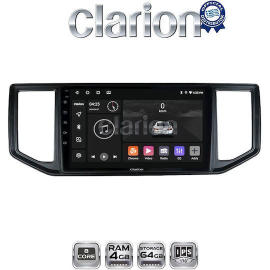 Clarion Gl52997 OEM Мултимедийна Екран Автомобилни Аудио Системи VW Crafter 2017 > 2021 Man Tge 2017 > CarPlay AndroidAuto BT GPS WiFi GPRS