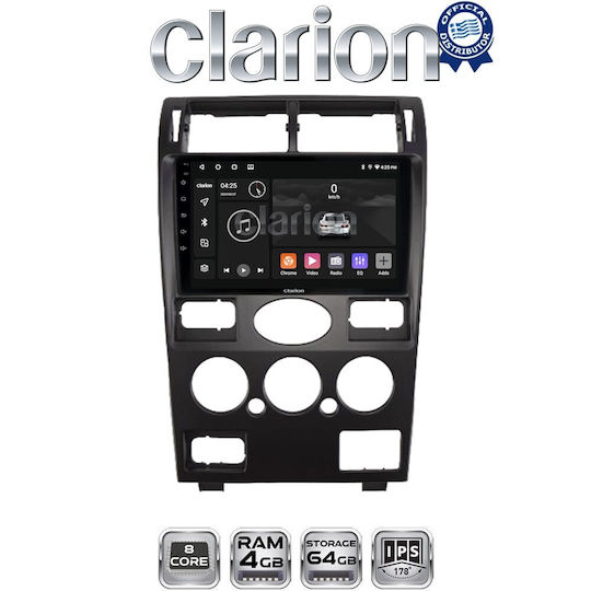 Clarion Gl52105 ОЕМ Мултимедийна Екран Автомобилни Аудио Системи Ford Mondeo 2003 > 2006 Apple CarPlay Android Auto Bluetooth GPS Вграден Wi-Fi GPRS