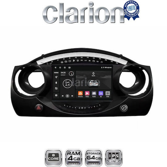 Clarion Gl52832 OEM Multimedia Auto-Audiosystem Für Mini Cooper 2001 > 2007 Carplay Android Auto Bluetooth GPS WLAN GPRS