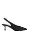Suede Pumps Schwarz