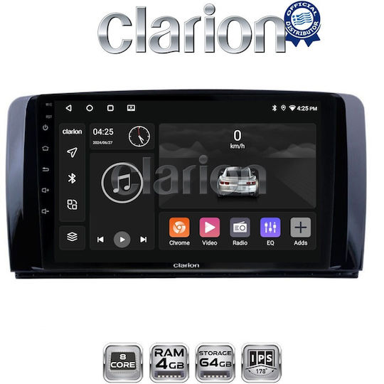 Clarion Gl52215 OEM Мултимедийна Екран Автомобилни Аудио Системи Benz R-Class W251 2006>2014 CarPlay AndroidAuto BT GPS Wi-Fi GPRS