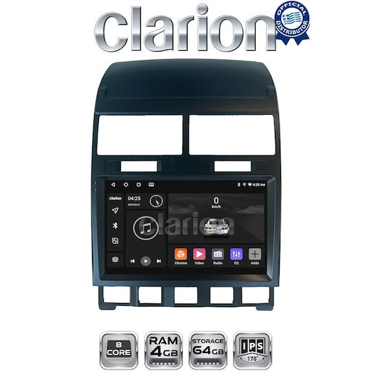 Clarion Gl52042 OEM Мултимедийна Екран Автомобилни Аудио Системи VW Touareg >2011 Apple CarPlay Android Auto Bluetooth GPS Вграден Wi-Fi GPRS