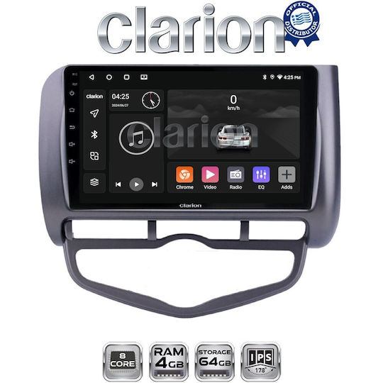 Clarion Gl52731 OEM Multimedia Car Audio System Honda Jazz 2003 2008 CarPlay Android Auto BT GPS WiFi GPRS