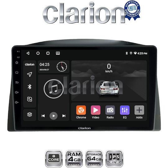 Clarion Gl52308 OEM Мултимедийна Екран Автомобилни Аудио Системи Grand Cherokee 2005-2011 Само Ако Автомобилът Има Фабричен Екран Вижте В Таб За Съвместими Превозни Средства CarPlay AndroidAuto BT GPS WiFi GPRS