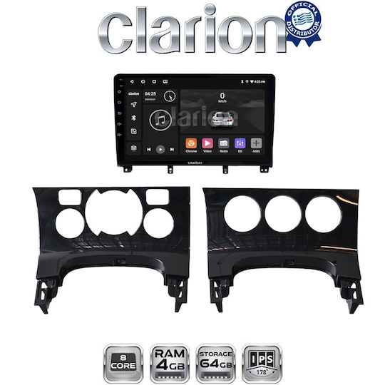 Clarion Gl52323 OEM Мултимедийна Автомобилна Екран Peugeot 3008 2009>2016 & 206 2002>2006 CarPlay AndroidAuto BT GPS WiFi GPRS