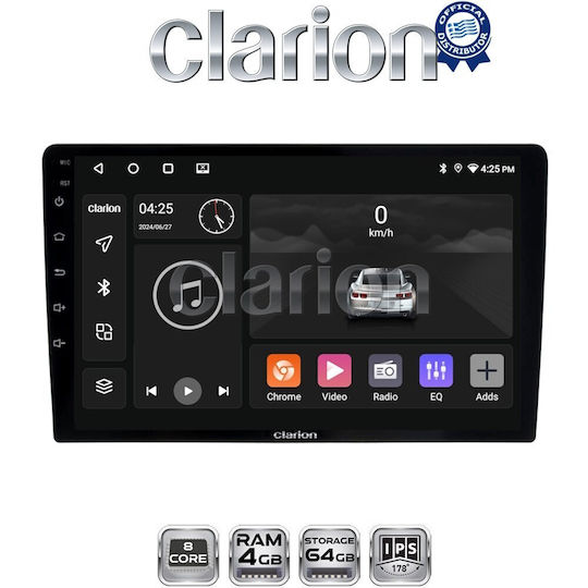 Clarion Gl52208 OEM Мултимедийна Екран Автомобилни Аудио Системи Toyota Auris 2013 > 2015 CarPlay AndroidAuto BT GPS WiFi GPRS